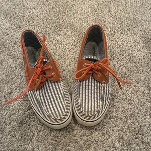 Sperry Top Sider striped boat shoe